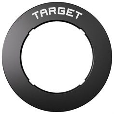 Target Notched Sort Beskyttelsesring 