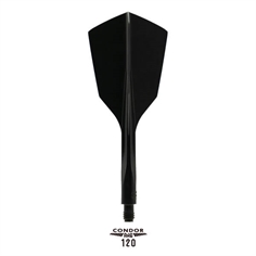Condor Axe 120 Flights Narrow - Sort, Kort