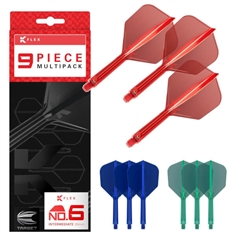 Target K-Flex Flights No. 6 - Intermediate (3 sæt)